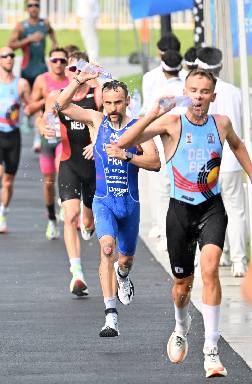 比赛中, 比利时选手 比赛中, 比利时选手