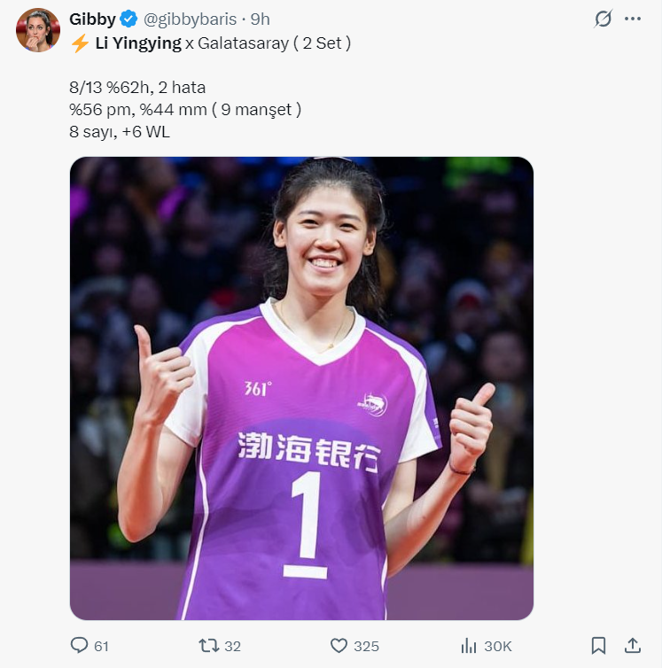 全队最高的, 李盈莹自进 全队最高的, 李盈莹自进